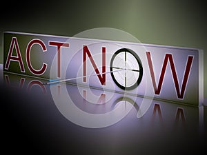 Act Now Shows Motivation To Respond Fast