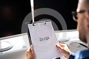 Acting Script And Screenplay Paper