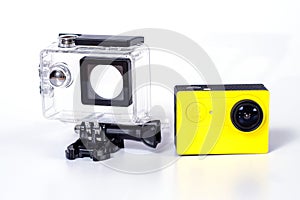 Action camera with housing case ,Protection Camera