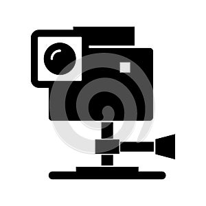 Action camera Isolated Vector icon which can easily modify or edit