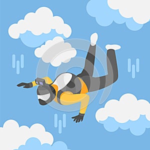 Action Camera Isometric Illustration