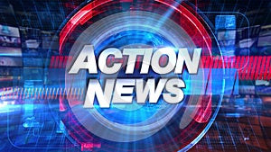 Action News - Broadcast TV Animation Graphic Title