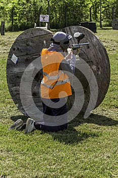 Action paintball