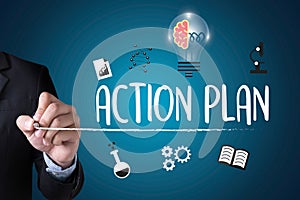ACTION PLAN , Action Plan Strategy Vision Planning , Creative D