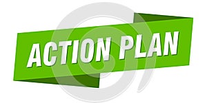action plan banner template. action plan label sign