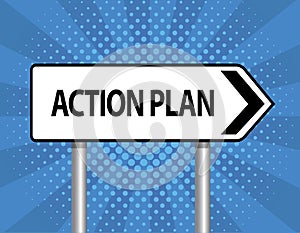 action plan, business concept