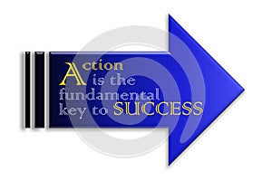 Action Plan Button Click Here Block Text over white background