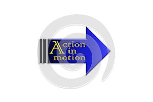 Action Plan Button Click Here Block Text over white background