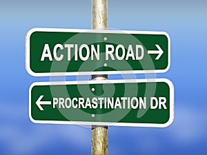 Action and Procrastination photo