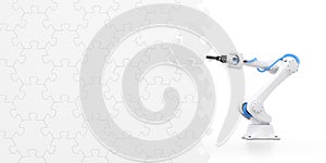 Action Show Of Robotic Manipulator