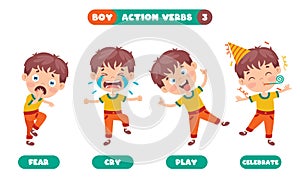 Action Verbs For Children Education