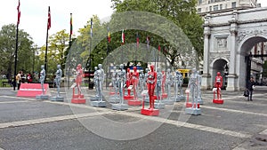 Actionaid at Marble Arch London