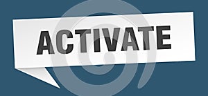 activate banner. activate speech bubble.