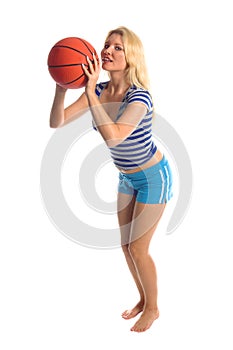 Active Basketball Girl