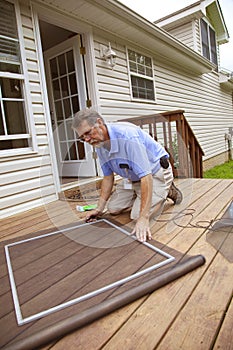 Active Contractor Doing Repairs