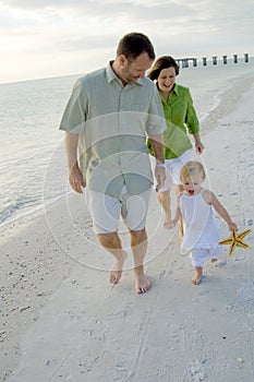 Attivo famiglia sul Spiaggia 