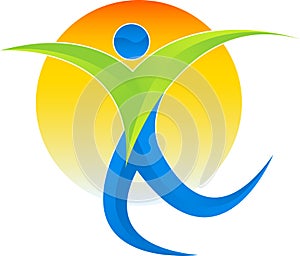 Active man logo