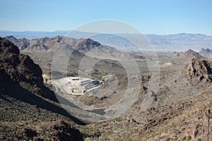 Active mine in the Arizona mountains