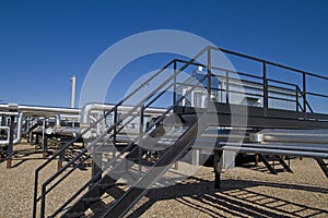 Active Natural Gas Compressor site