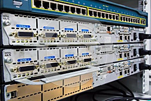 Active network equipment.