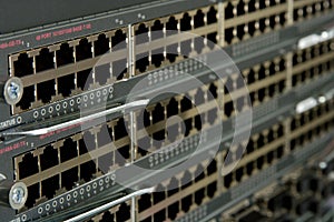 Active network equipment.