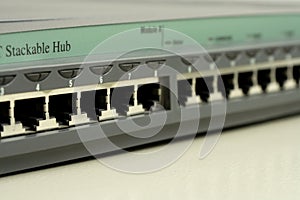 Active network equipment.