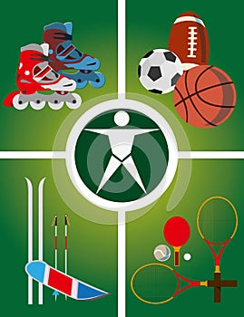 Active rest icon - Vector illustration