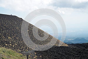 Active stratovolcano Etna, Italy photo