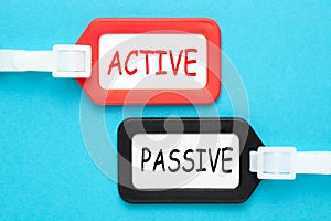 Active versus Passive