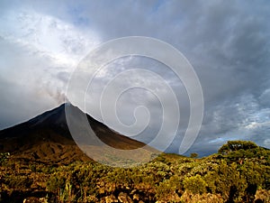 Active volcano