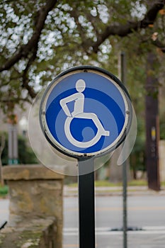 Active Wheel Chair Sign