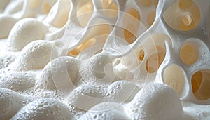 Active Yeast Culture Bubbling in Fermentation