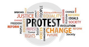 Protest Word Cloud