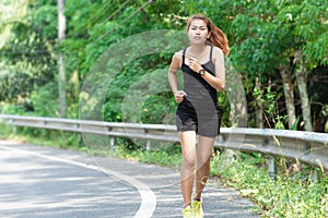 Activity beauty women runing