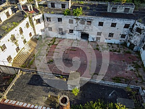 Activity yard for inmates of the abandoned Carcel de Caseros photo