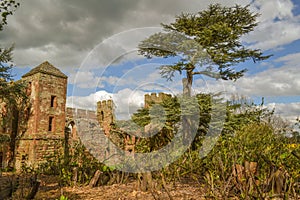 Acton Burnell Castle in Shropshire