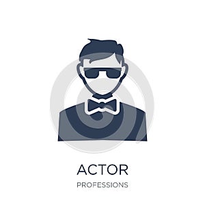 Actor icon. Trendy flat vector Actor icon on white background fr