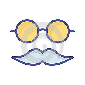 Actor mask Vector icon which can easily modify or edit