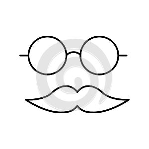 Actor mask Vector icon which can easily modify or edit