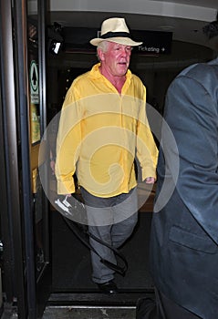 Actor Nick Nolte at LAX airport