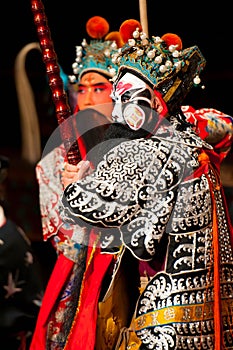 Actors of the Beijing Opera Troupe