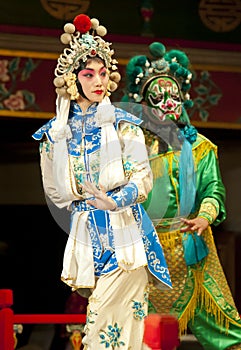 Actors of the Beijing Opera Troupe