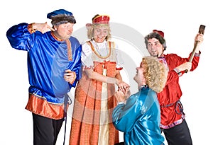 Actors in Costumes photo