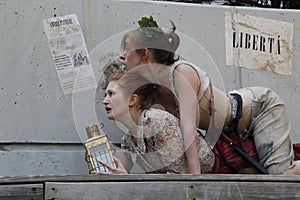 Actors playing Shakespeare