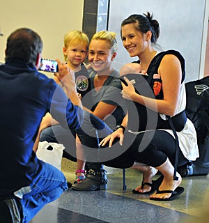 Actress Hayden Panettiere at LAX airport