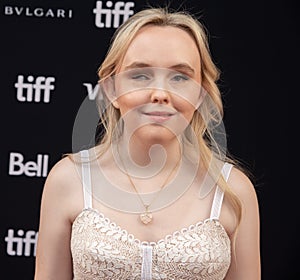 Actress Shayla Brown at the premiere of Women Talking at TIFF2022