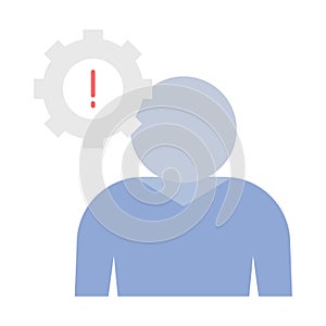 Actualities flat inside vector icon which can easily modify or edit