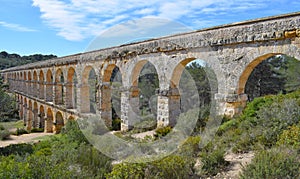 Acueducto de les Ferreres, in Tarragona photo