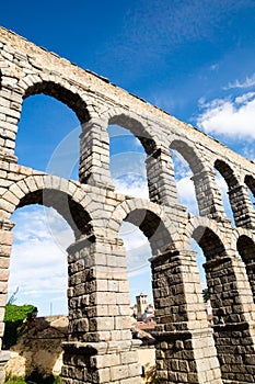Acueducto in Segovia, Spain photo