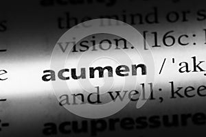 acumen